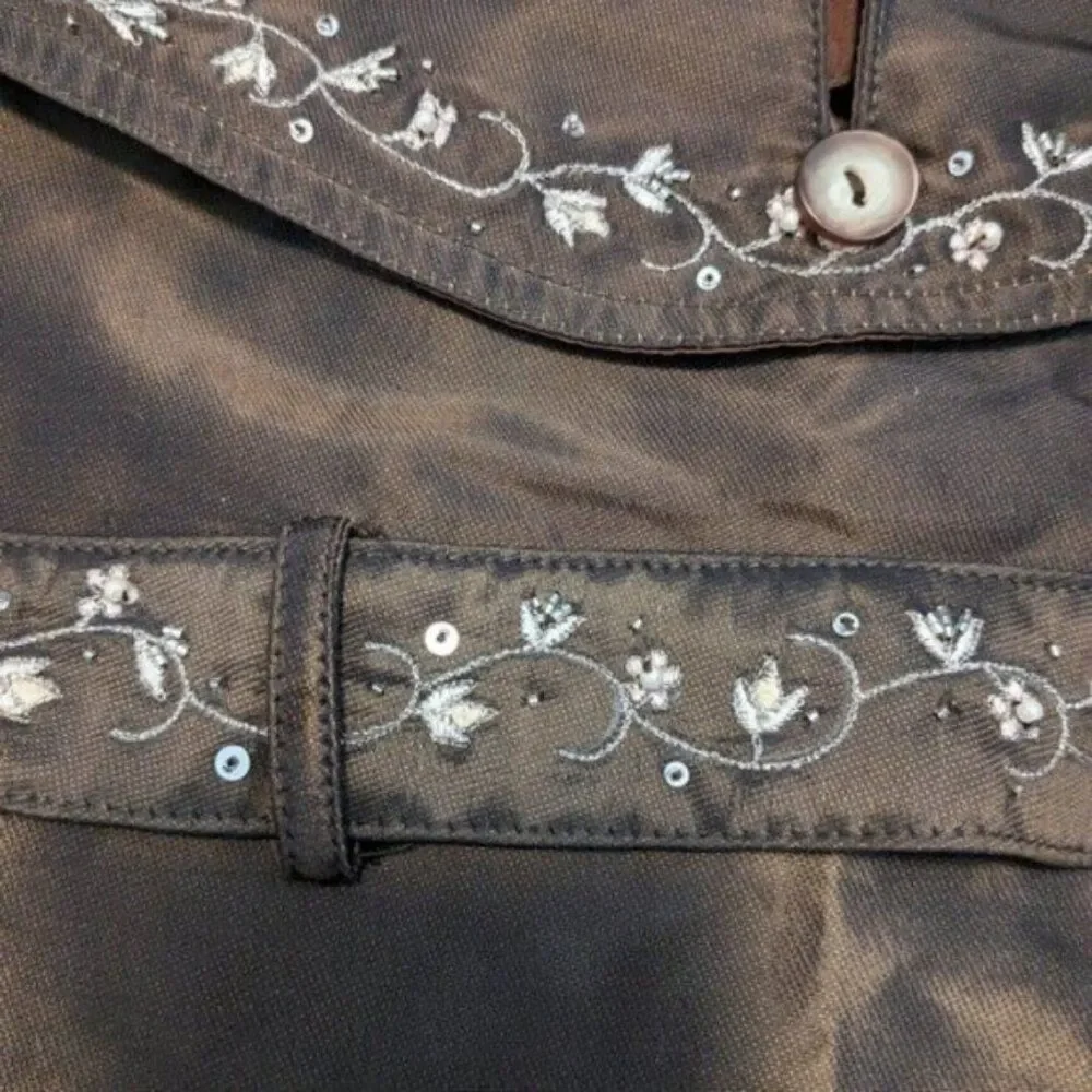 Embellished Coat Dress by Oscar Newman Luxury Pet Couture
